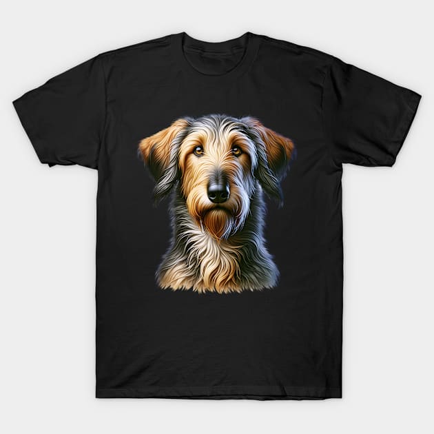 Scottish Deerhound T-Shirt by The Jumping Cart